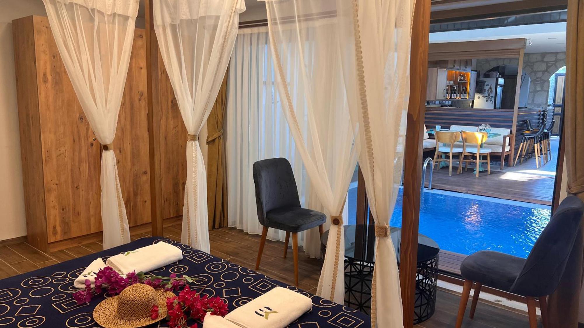 Elin Otel Alacati เซสเม ภายนอก รูปภาพ