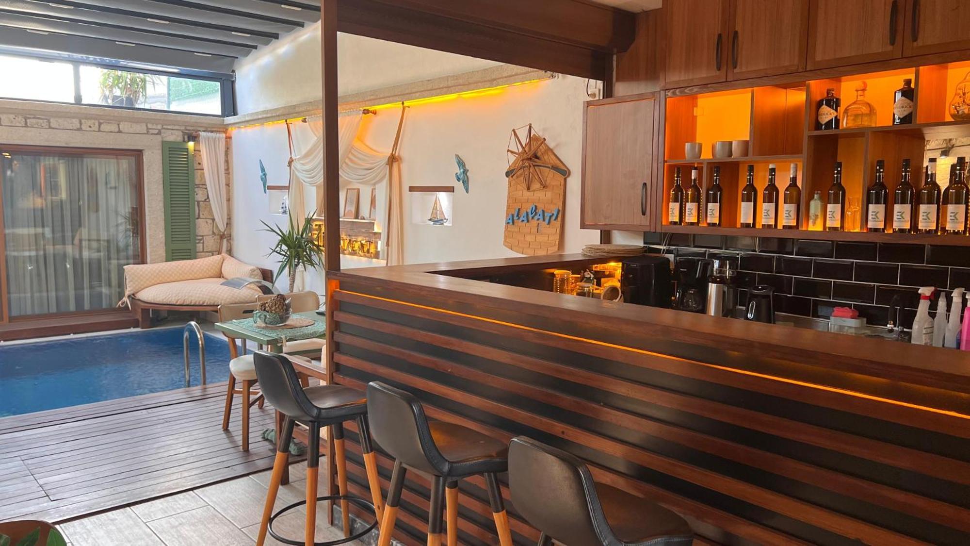 Elin Otel Alacati เซสเม ภายนอก รูปภาพ