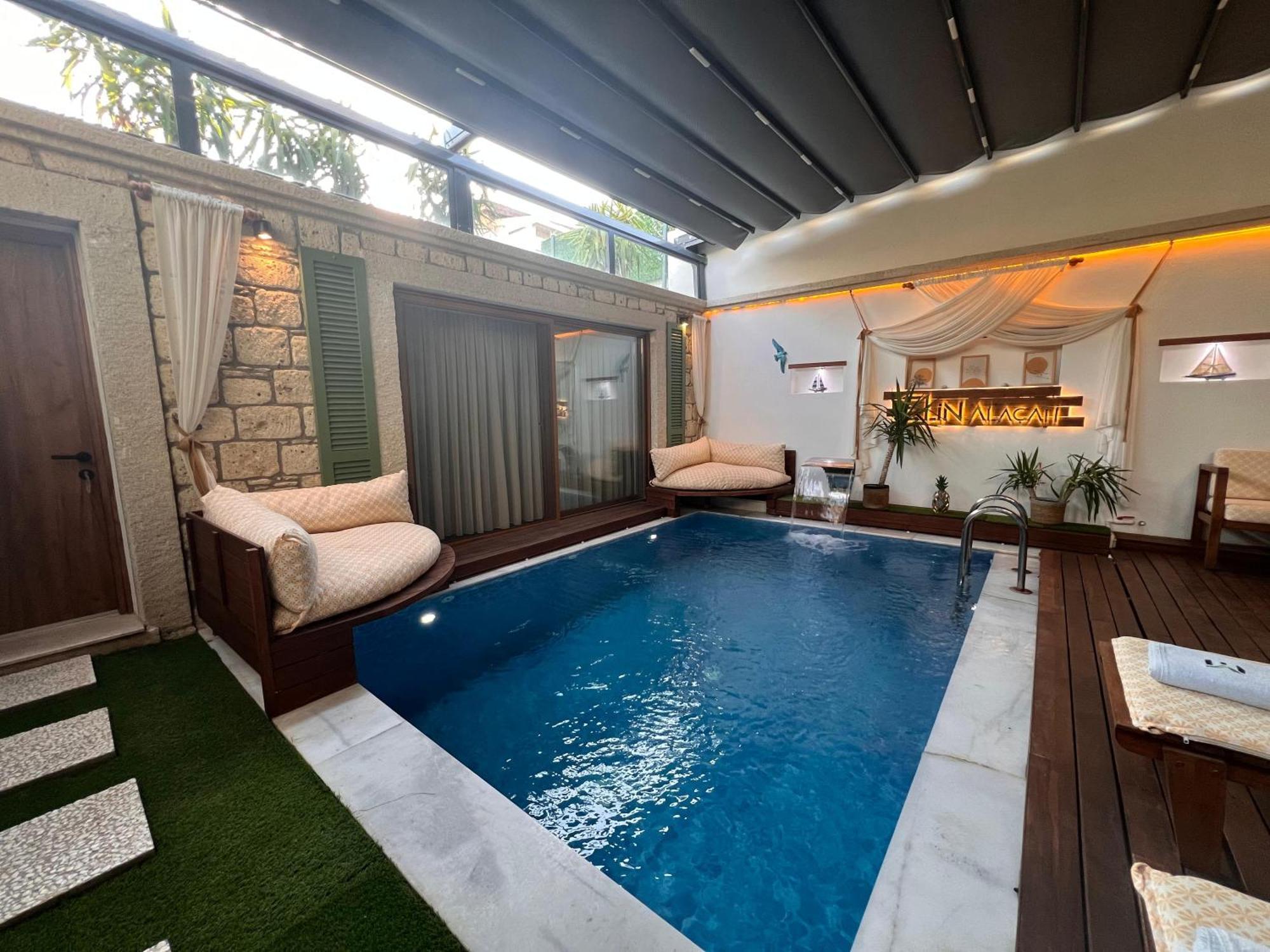Elin Otel Alacati เซสเม ภายนอก รูปภาพ