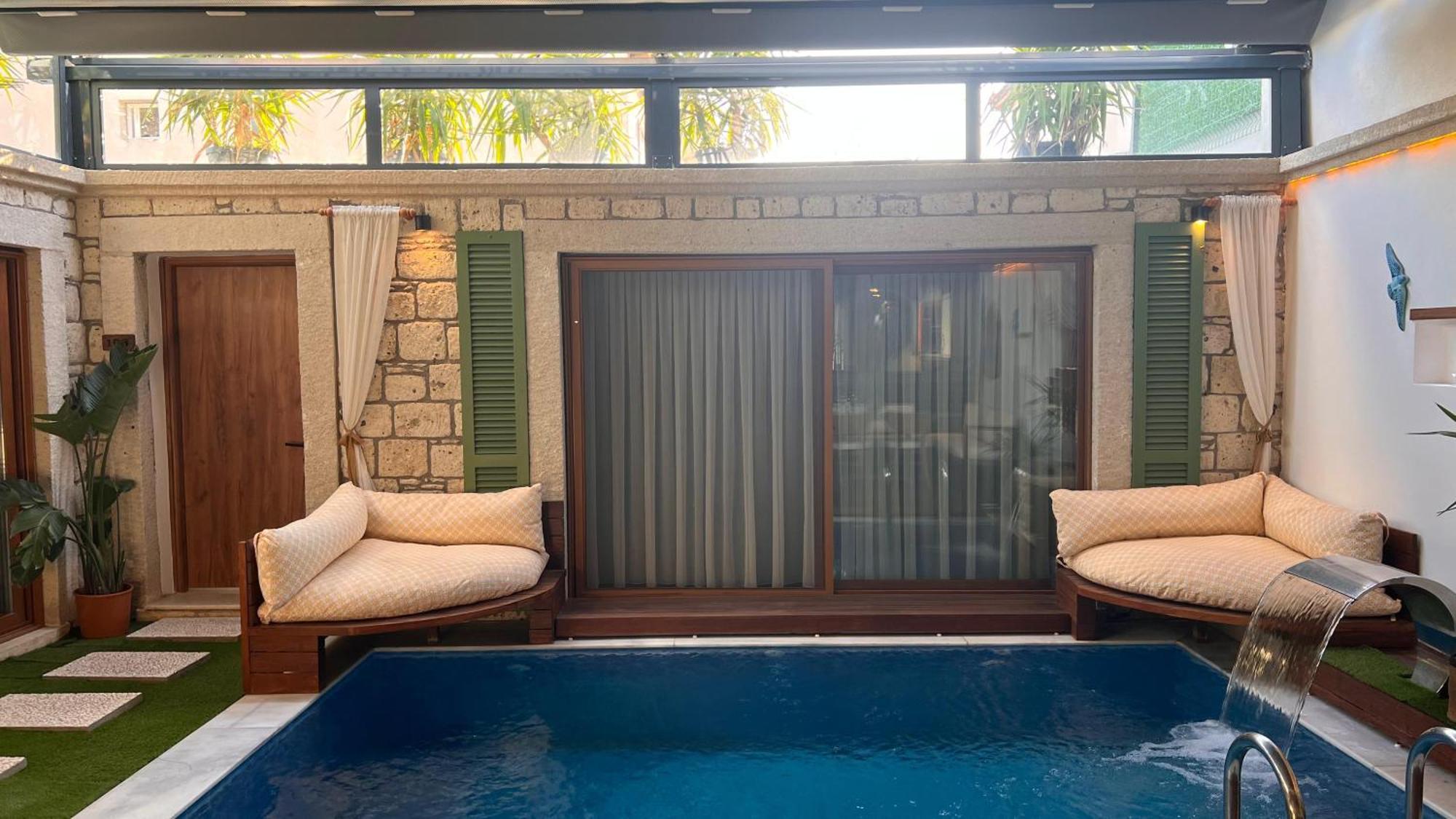 Elin Otel Alacati เซสเม ภายนอก รูปภาพ