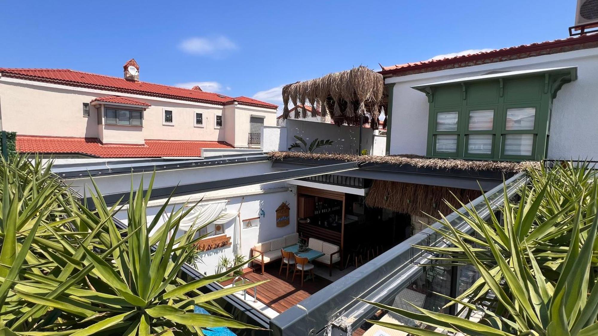 Elin Otel Alacati เซสเม ภายนอก รูปภาพ